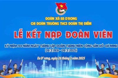 LỄ KẾT NẠP ĐOÀN VIÊN 2025(https://www.facebook.com/profile.php?id=100087569195998)