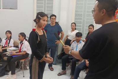 Học sinh tham gia cuộc thi sáng tạo trẻ năm học 2025-2026